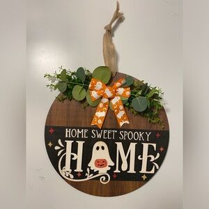 Halloween Home Sweet Spooky Door Decor